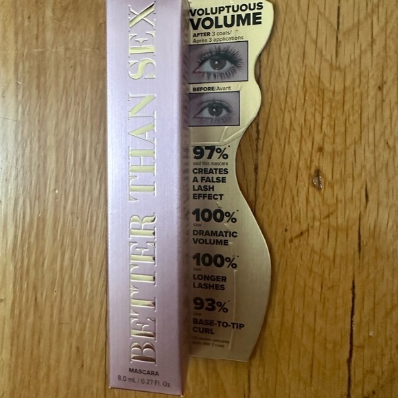 NWT Too Faced Better Than Sex Volumizing and Lengthening Mascara - Picture 8 of 8